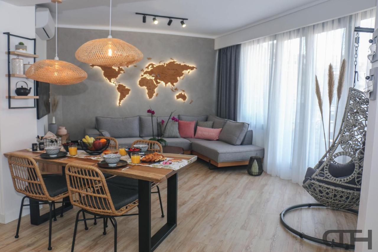 Luxury 80M2 Apartment With Balcony Downtown 塞萨洛尼基 外观 照片