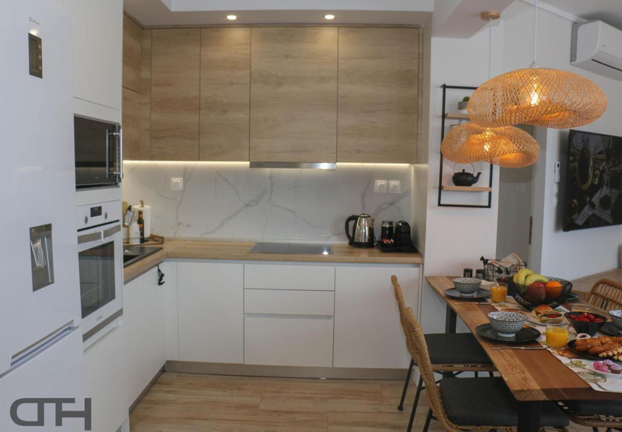 Luxury 80M2 Apartment With Balcony Downtown 塞萨洛尼基 外观 照片
