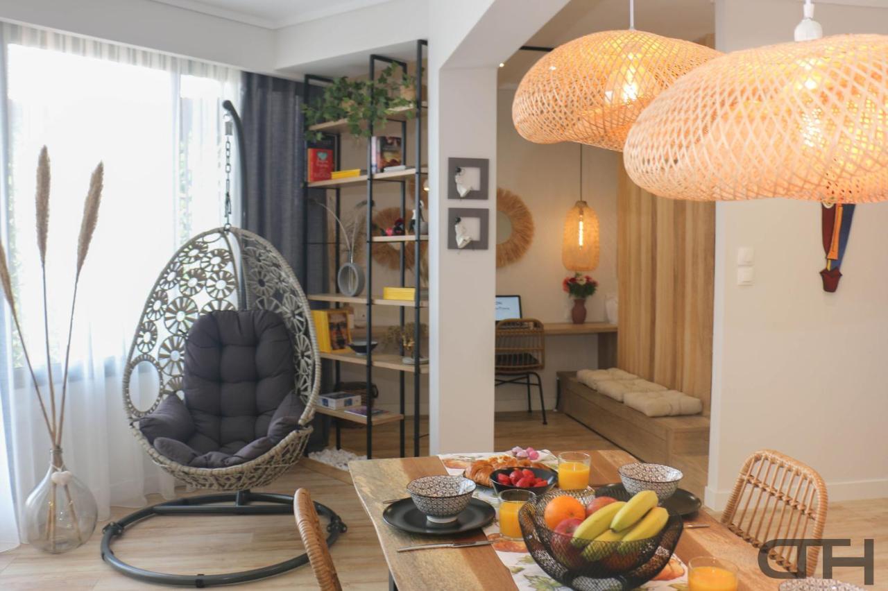 Luxury 80M2 Apartment With Balcony Downtown 塞萨洛尼基 外观 照片