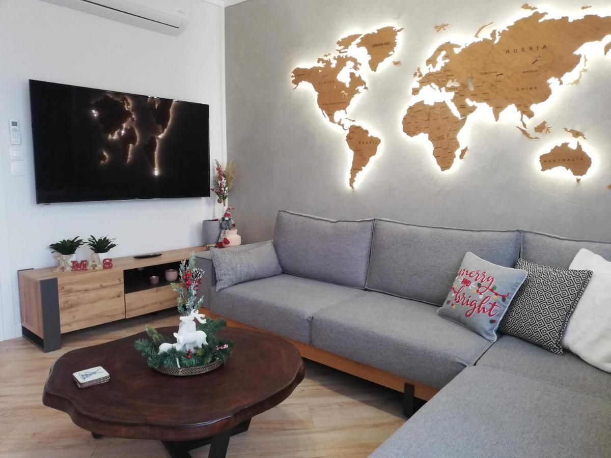 Luxury 80M2 Apartment With Balcony Downtown 塞萨洛尼基 外观 照片