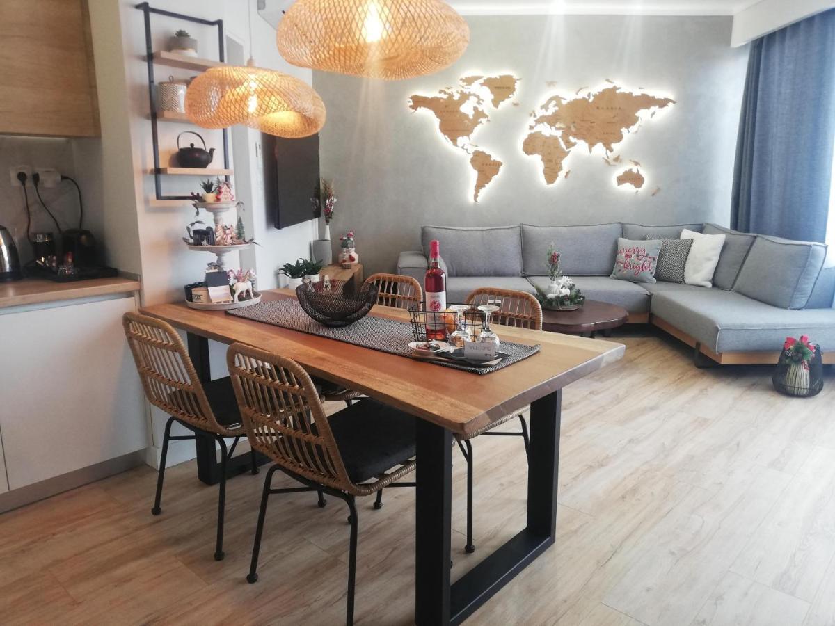 Luxury 80M2 Apartment With Balcony Downtown 塞萨洛尼基 外观 照片